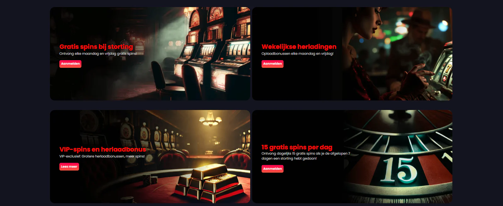 Bonussen en promoties bij Incognito Casino